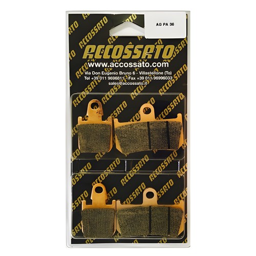 Pastiglie freno accossato - pastiglie,
